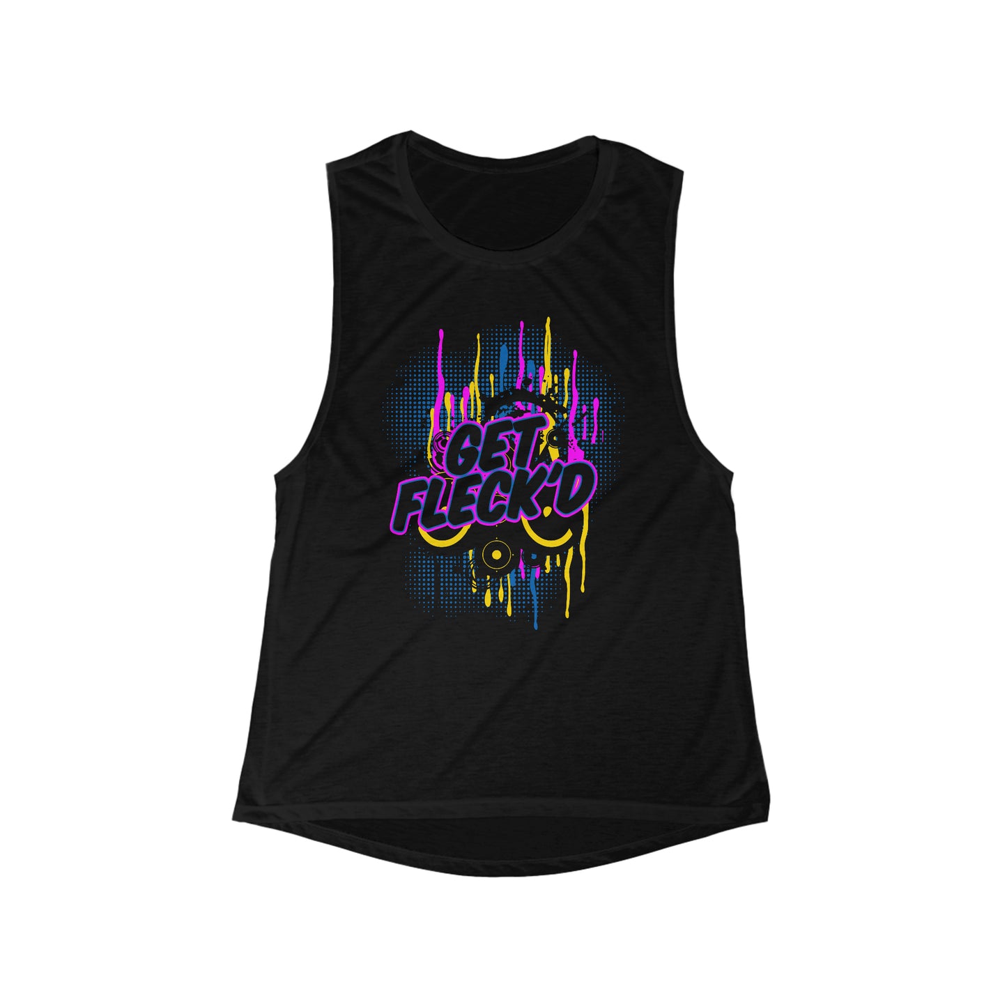 Get Fleck'd Women's Muscle Tank