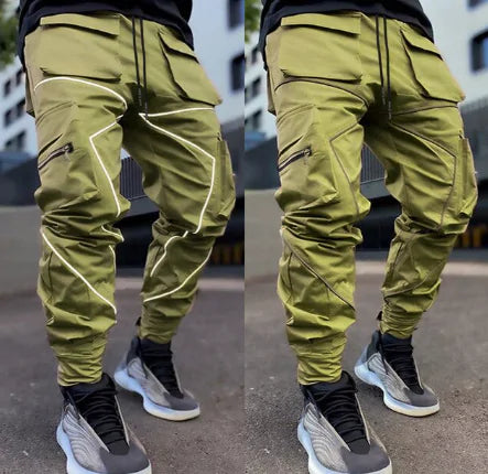 Reflective Cargo Pants (Choice of color)
