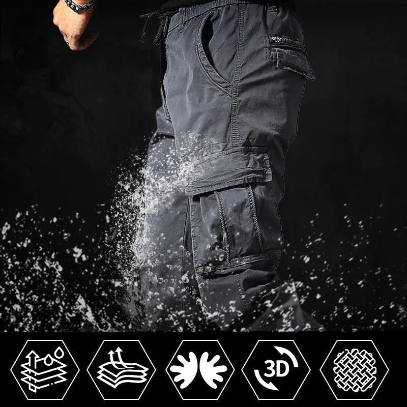 Men’s Black Cargo Pants