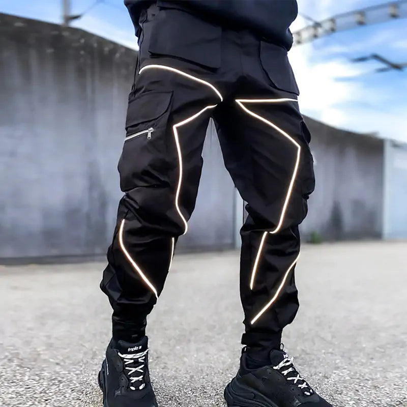 Reflective Cargo Pants (Choice of color)