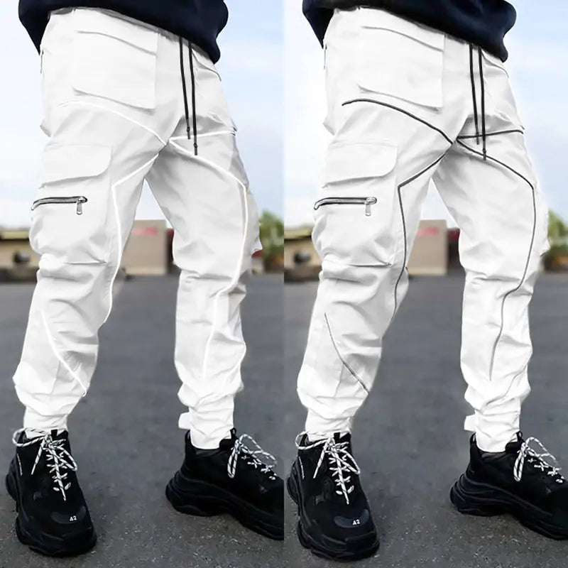 Reflective Cargo Pants (Choice of color)