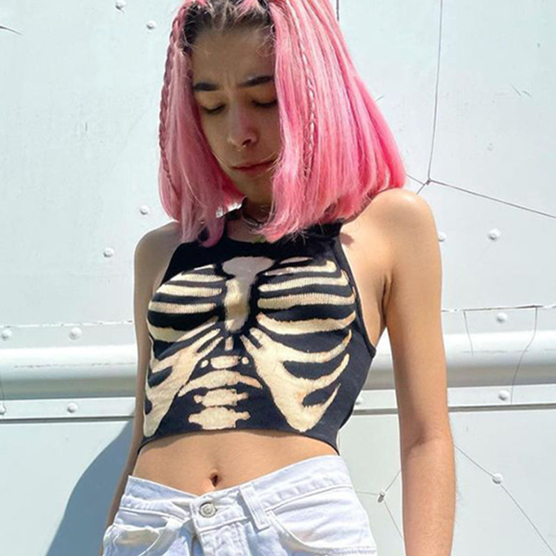 Cyber Punk Gothic Rave Sleeveless T