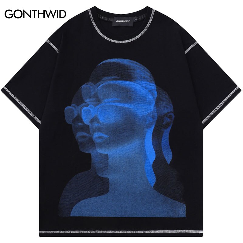 Black Rave Blur T-shirt