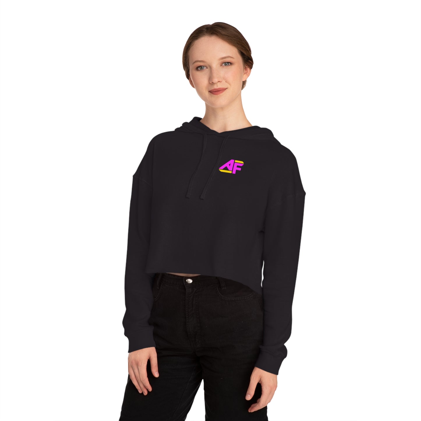 Get Fleck'd Women’s Crop Hoodie