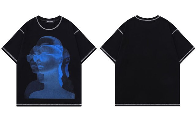 Black Rave Blur T-shirt