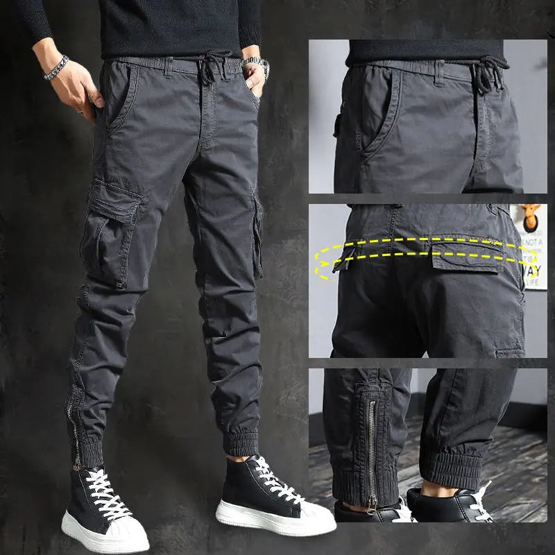 Men’s Black Cargo Pants